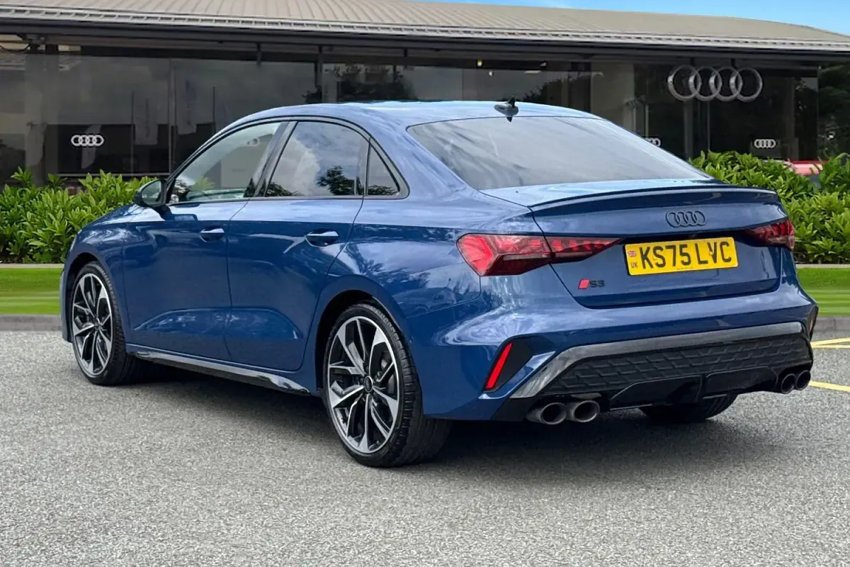 Used Audi S3 Black Edition 333 HP (244 kW) 2025 Blue Sedan