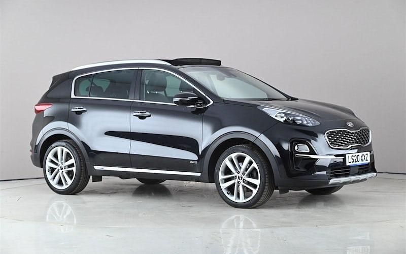 Used Kia Sportage 177 HP (130 kW) 2019 Black SUV