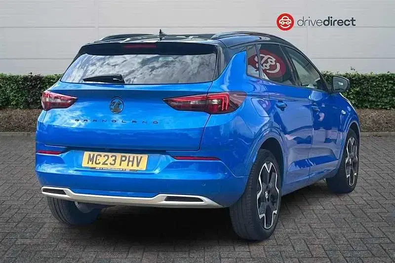 Used Vauxhall Grandland X Ultimate 130 HP (95 kW) 2023 Blue SUV
