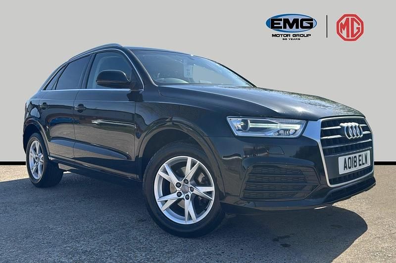 Used Audi Q3 S-Line 184 HP (135 kW) 2018 Black SUV