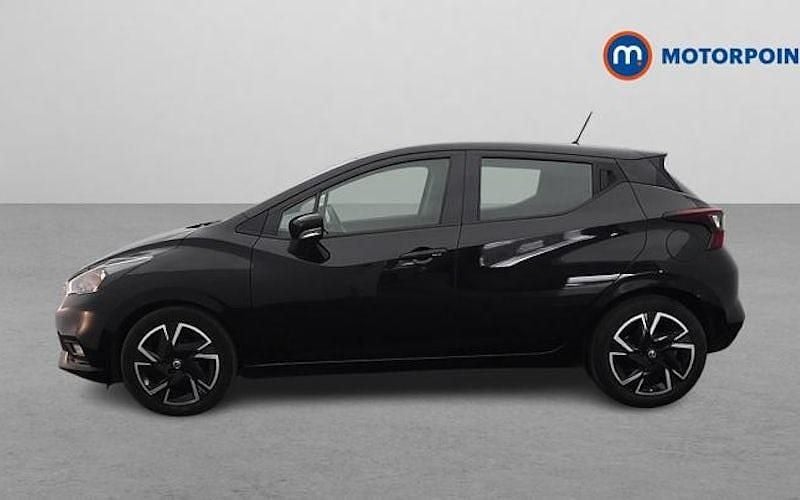 Used Nissan Micra Acenta 92 HP (67 kW) 2021 Black Hatchback