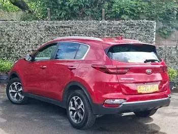 Used Kia Sportage 130 HP (95 kW) 2020 Red SUV