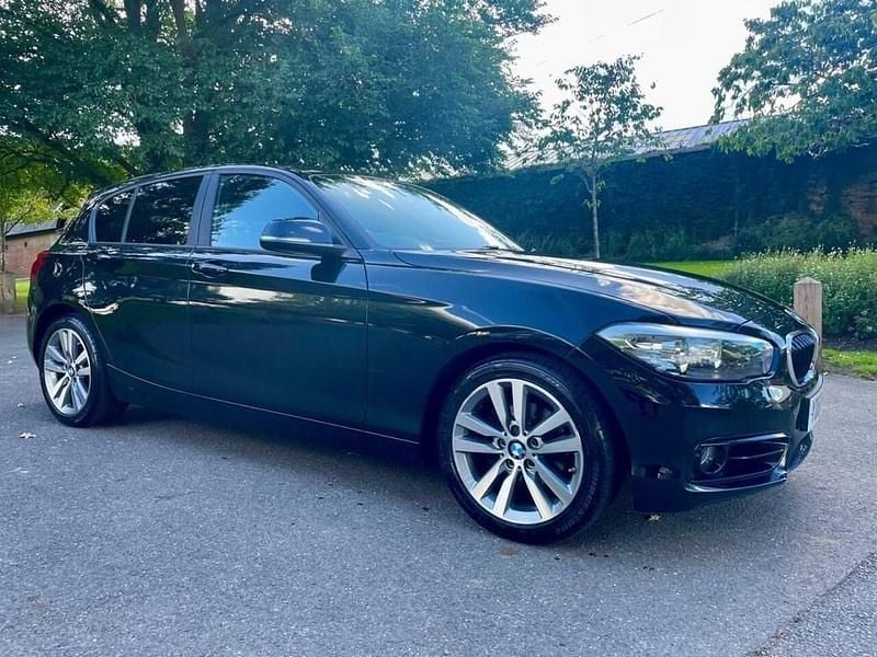 Black Used 2018 BMW 118 Sport Line Hatchback | £10,200 (Fair price) - Image 1/4