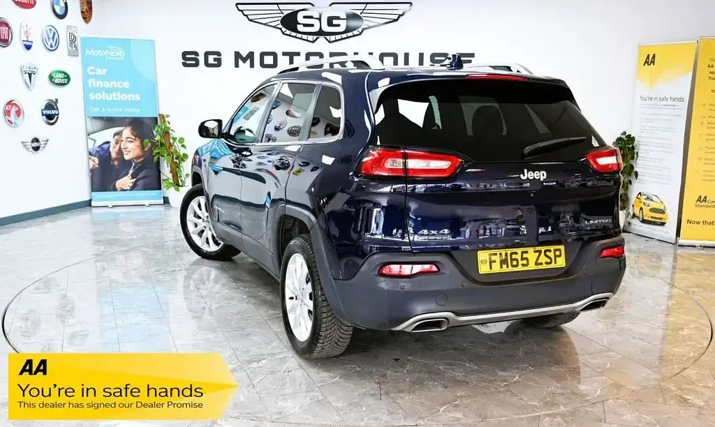 Used Jeep Cherokee Limited 2016 Blue SUV