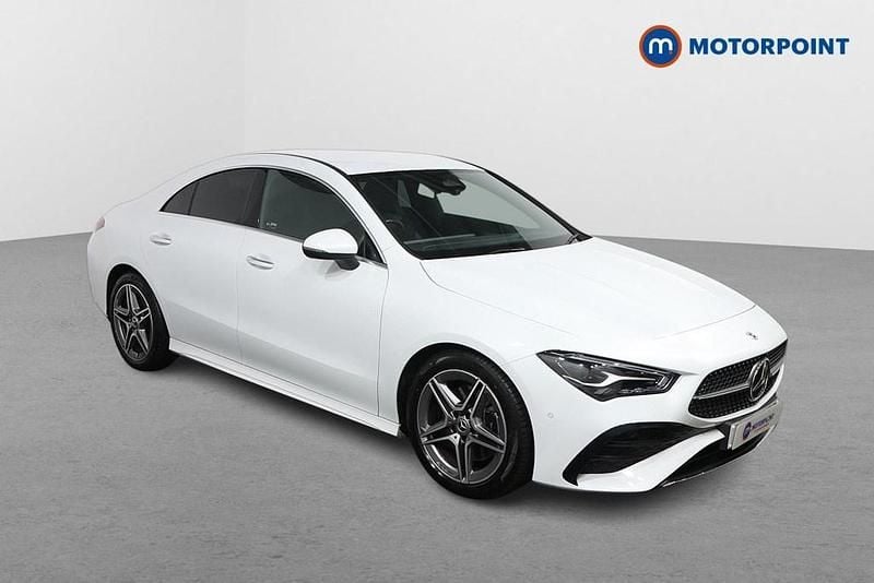 White Used 2023 Mercedes CLA200 Executive Coupe | £23,199 (Fair price) - Image 1/4