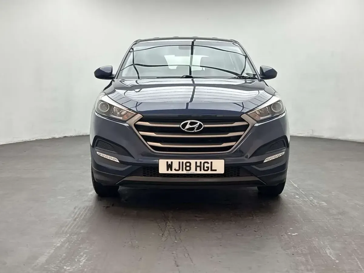 Used Hyundai Tucson 177 HP (130 kW) 2018 Blue SUV