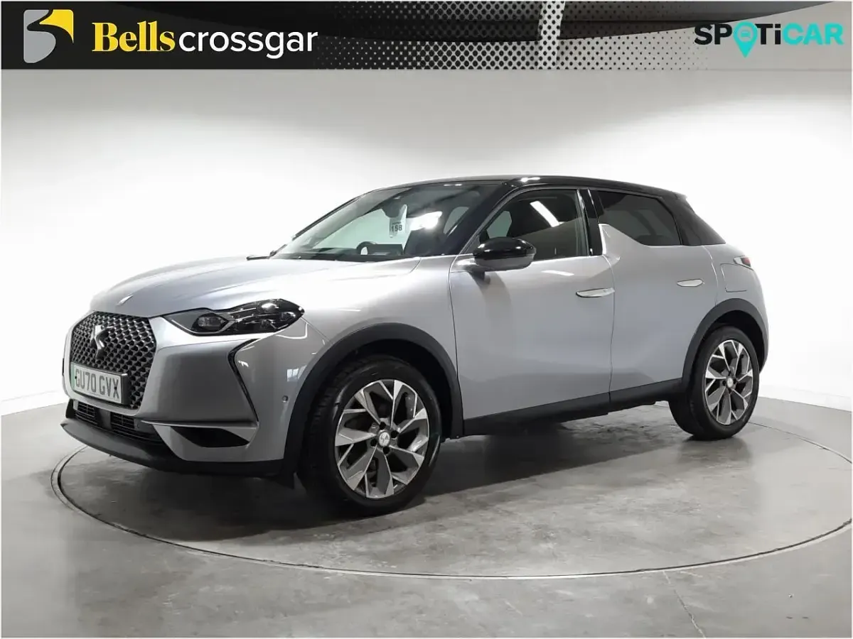Used DS Automobiles DS3 Crossback E-Tense Ultra Prestige 100 kW (136 HP) 2020 Grey SUV