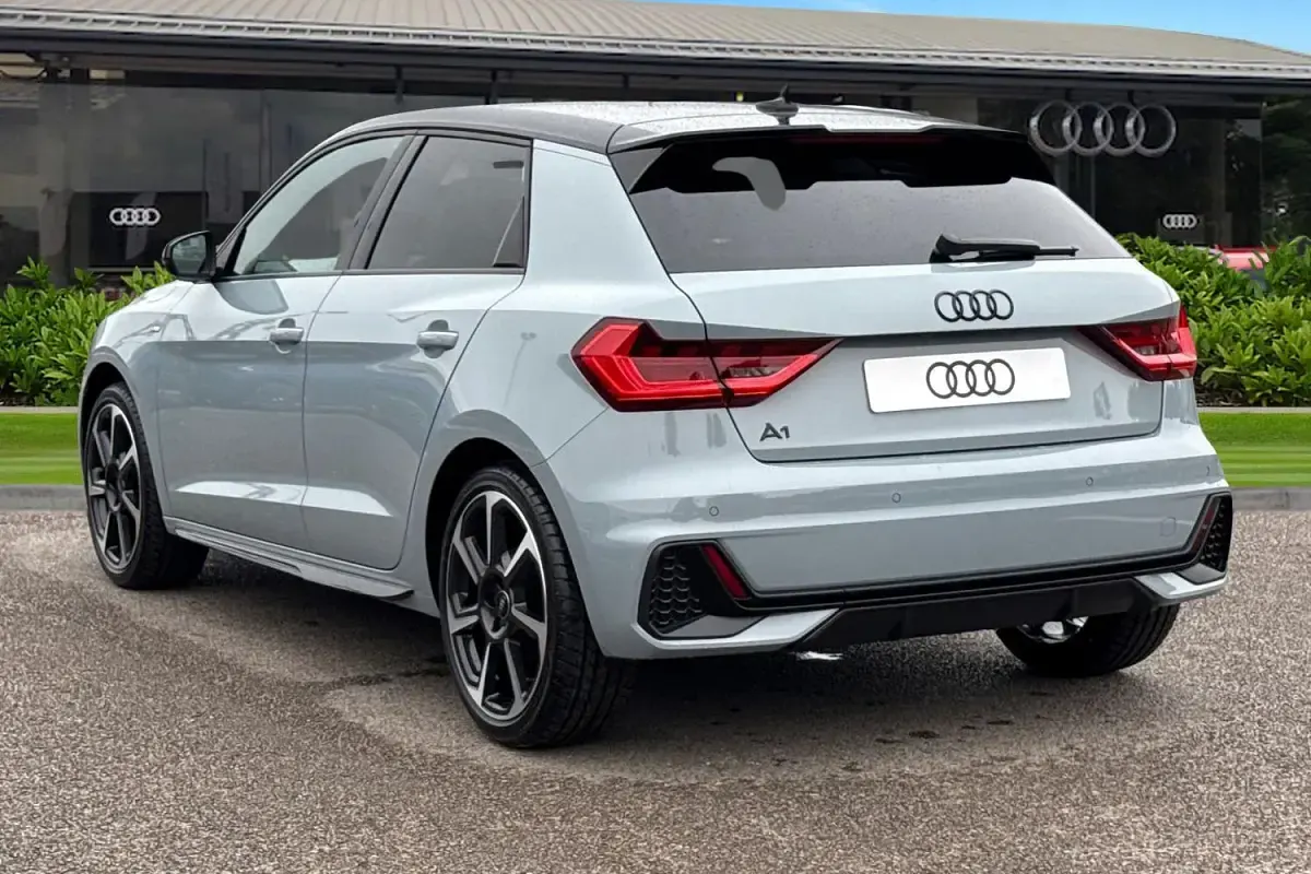 New Audi A1 Sportback Black Edition 2026 Grey Hatchback