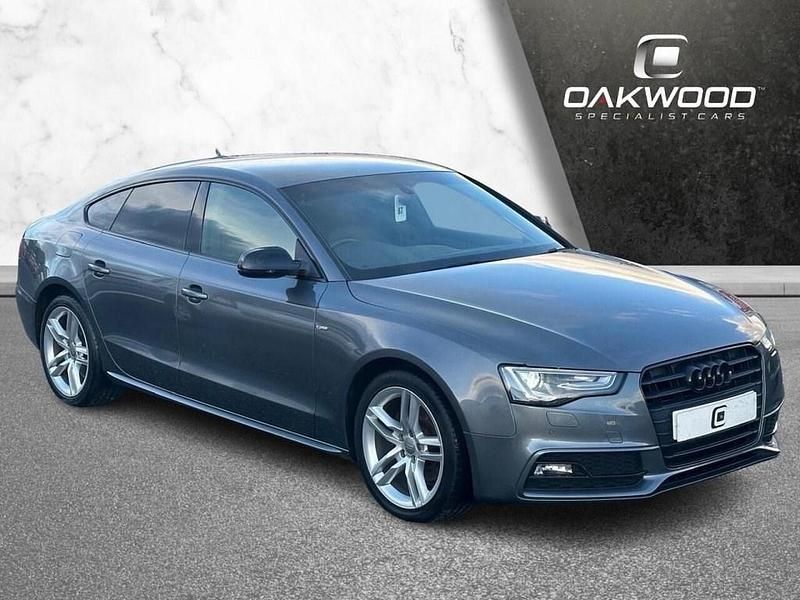 Grey Used 2016 Audi A5 S-Line Hatchback | £12,495 (Good price) - Image 1/4