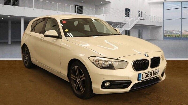 White Used 2018 BMW 118 Sport Line Hatchback | £8,790 (Fair price) - Image 1/4