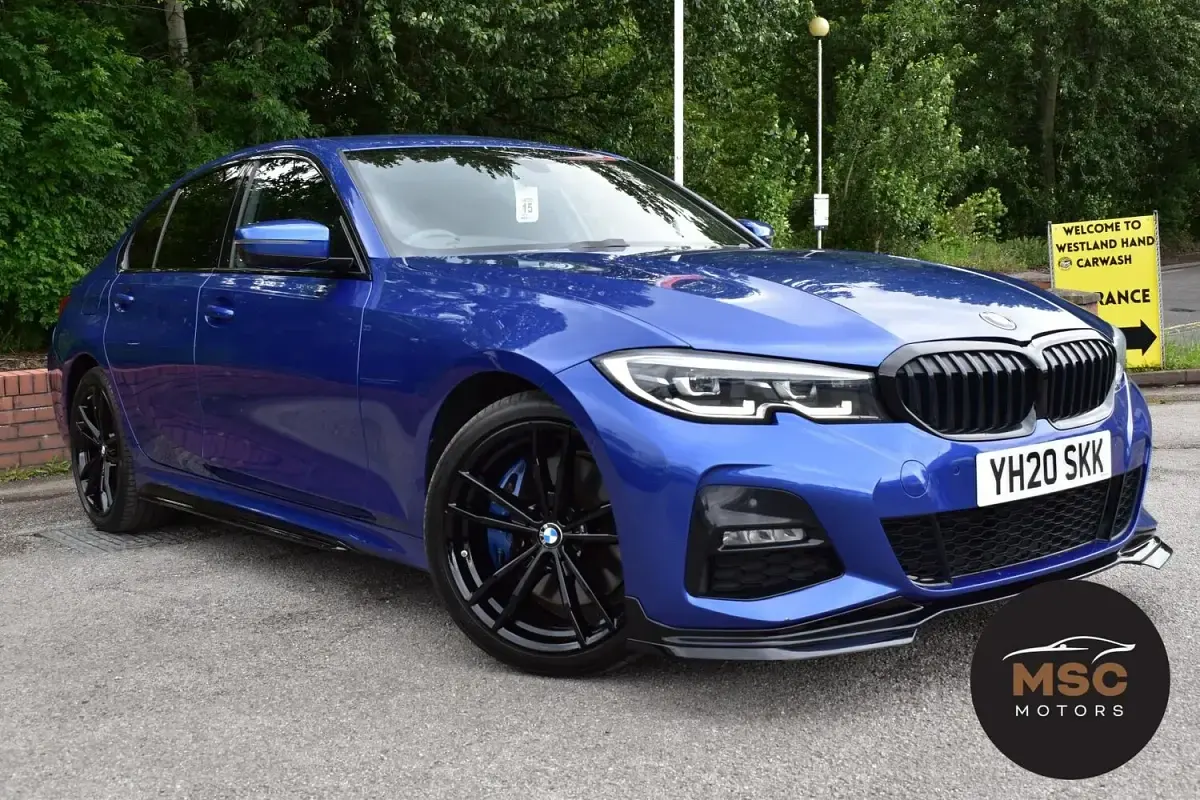 Used BMW 320 M Sport 2020 Blue Sedan