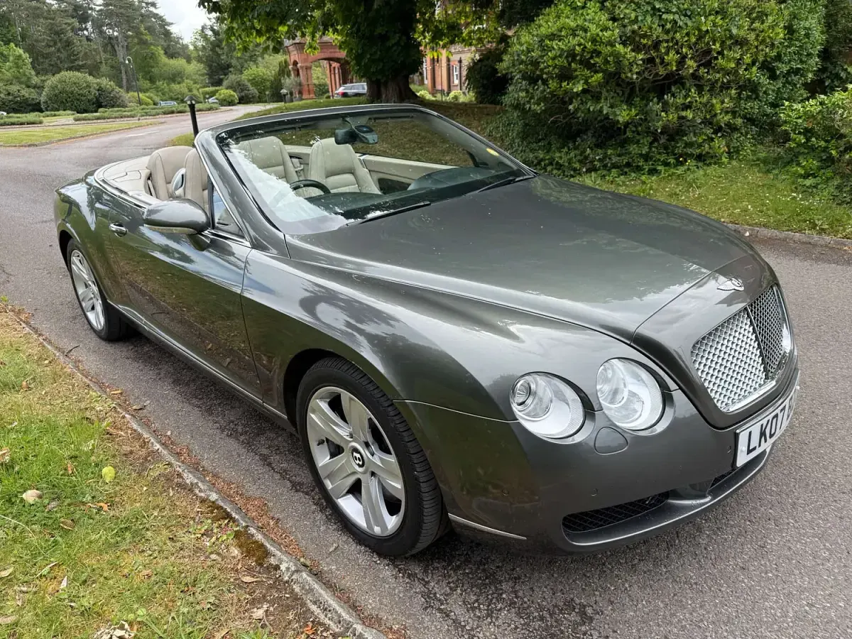 Used Bentley Continental GT Convertible 2007 Green Cabriolet