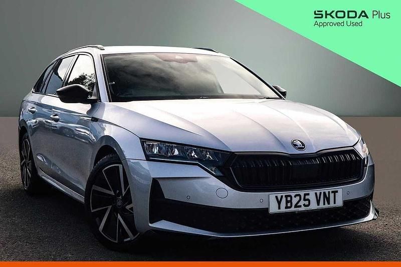 Used Skoda Octavia SportLine 147 HP (108 kW) 2025 Silver Estate