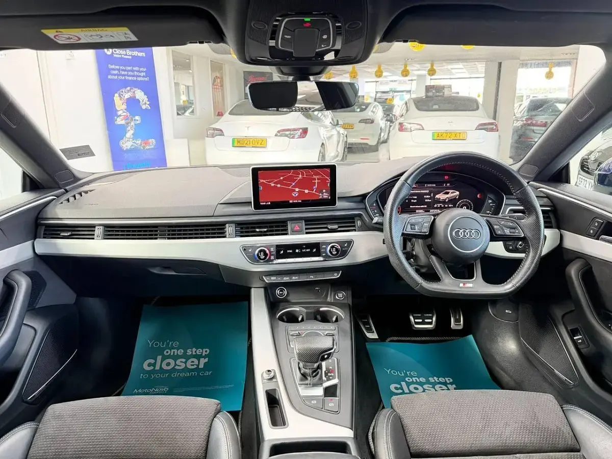 Used Audi A5 S-Line 2020 Blue Coupe