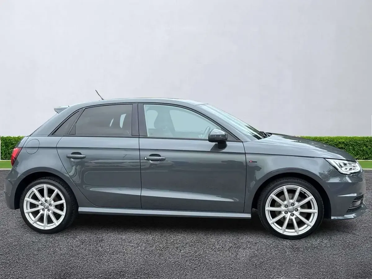 Used Audi A1 S-Line 125 HP (91 kW) 2018 Grey Hatchback