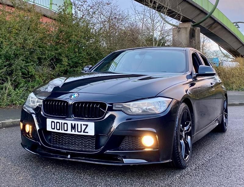 Used BMW 320 M Sport 2012 Black Sedan