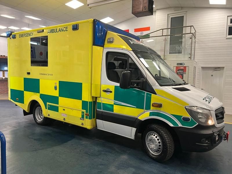 Used Mercedes Sprinter 190 HP (139 kW) 2015 Yellow Van