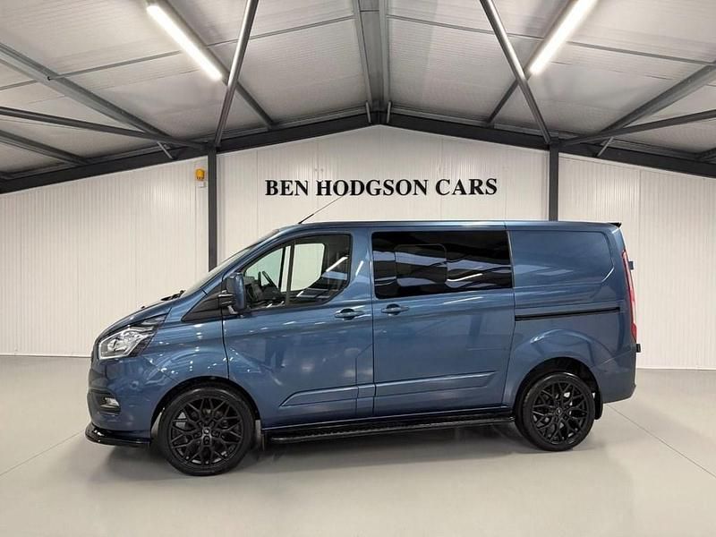 Used Ford Transit Custom Limited 130 HP (95 kW) 2023 Blue Van
