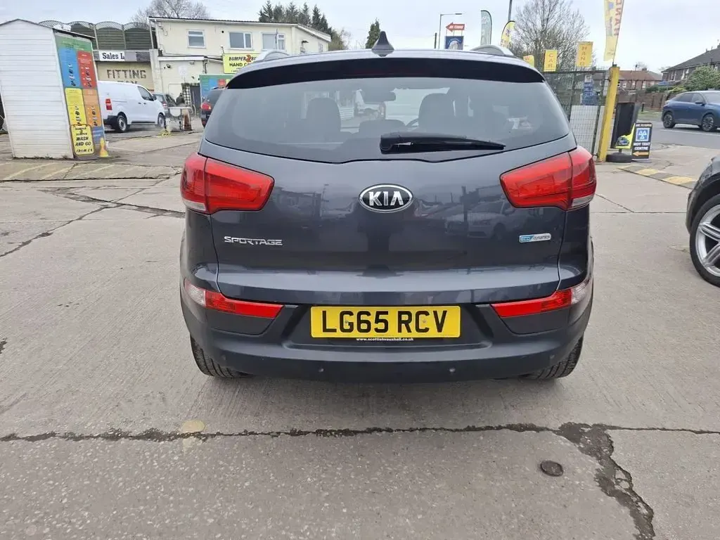 Used Kia Sportage 116 HP (85 kW) 2015 Silver SUV