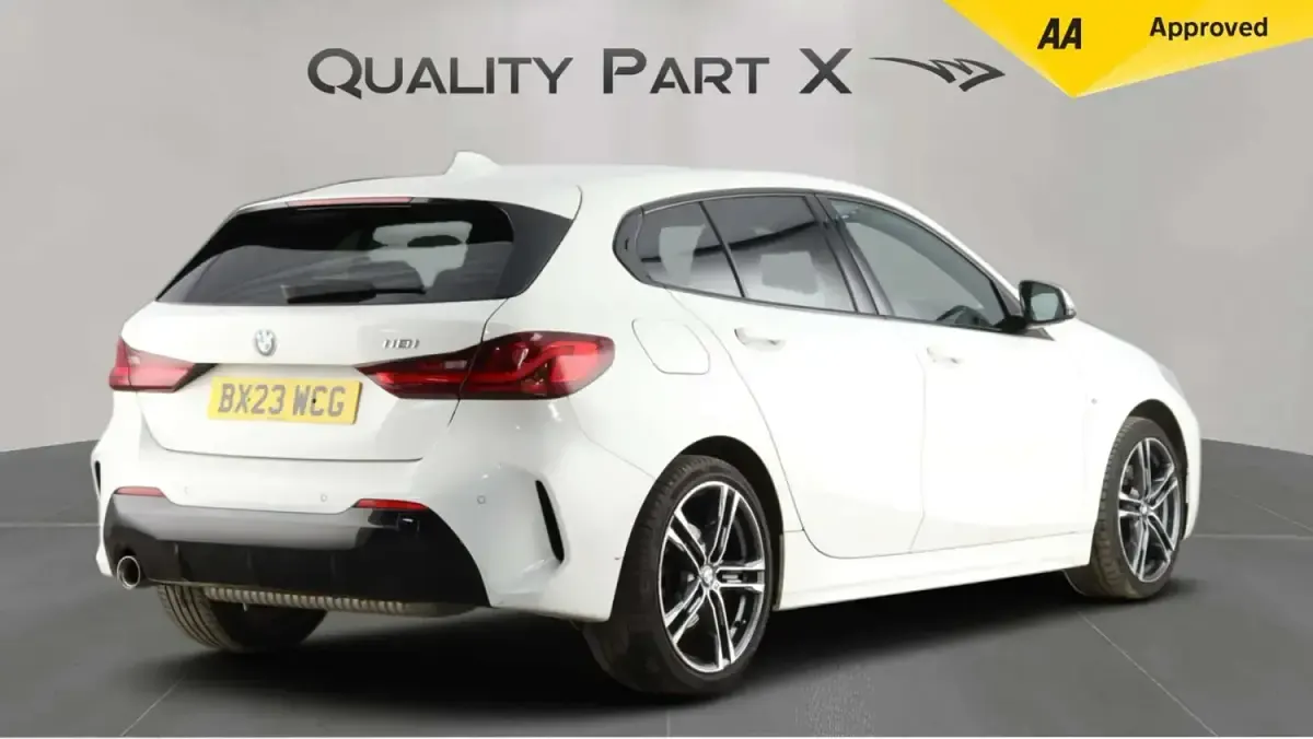 Used BMW 118 M Sport 136 HP (100 kW) 2023 White Hatchback
