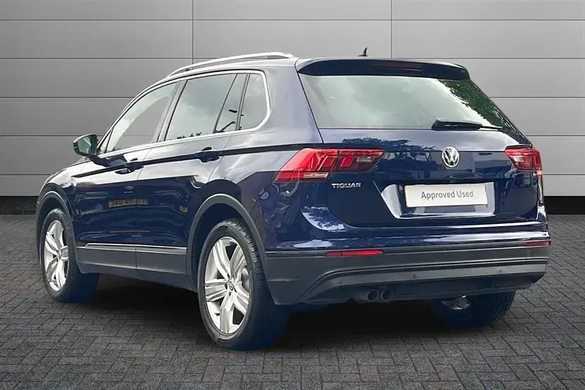 Begagnad VW Tiguan Match 150 HK (110 kW) 2020 Blå SUV