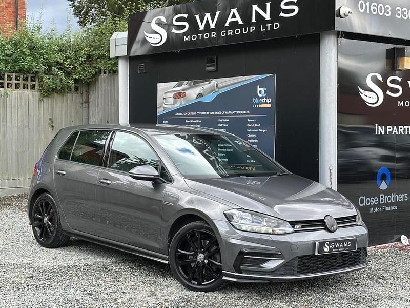Grey Used 2019 VW Golf VII R-line Hatchback | £14,995 (Super price) - Image 1/3