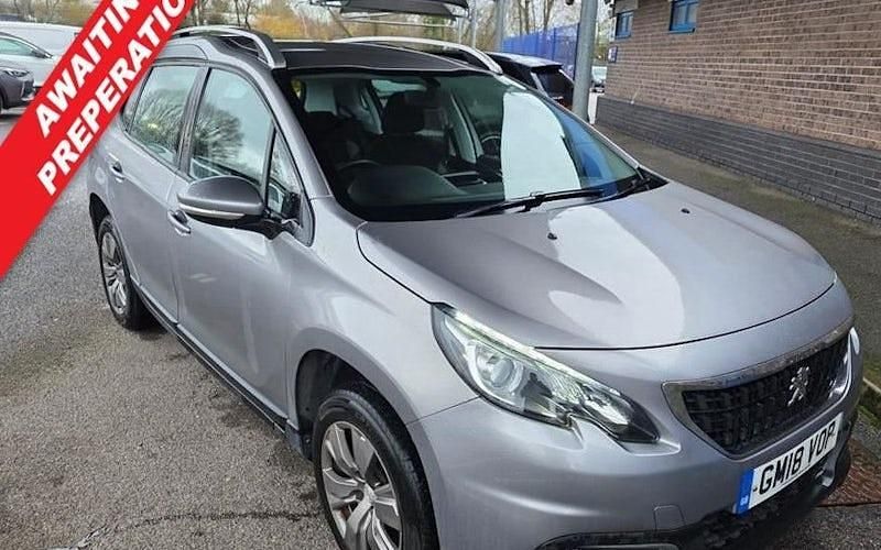 Grey Used 2018 Peugeot 2008 Active SUV | £5,800 (Fair price) - Image 1/3