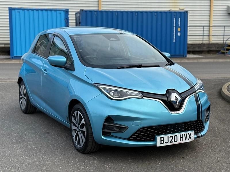 Used Renault Zoe GT-Line 100 kW (136 HP) 2020 Blue Hatchback