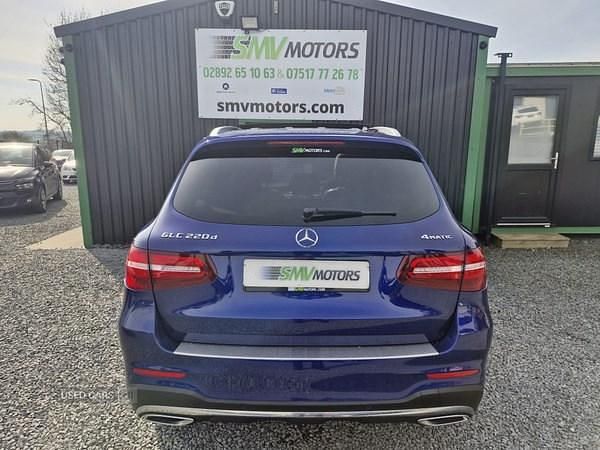 Used Mercedes GLC220 AMG Line Premium 2018 Blue Estate