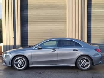 Used Mercedes A200 AMG line 163 HP (119 kW) 2019 Grey Sedan