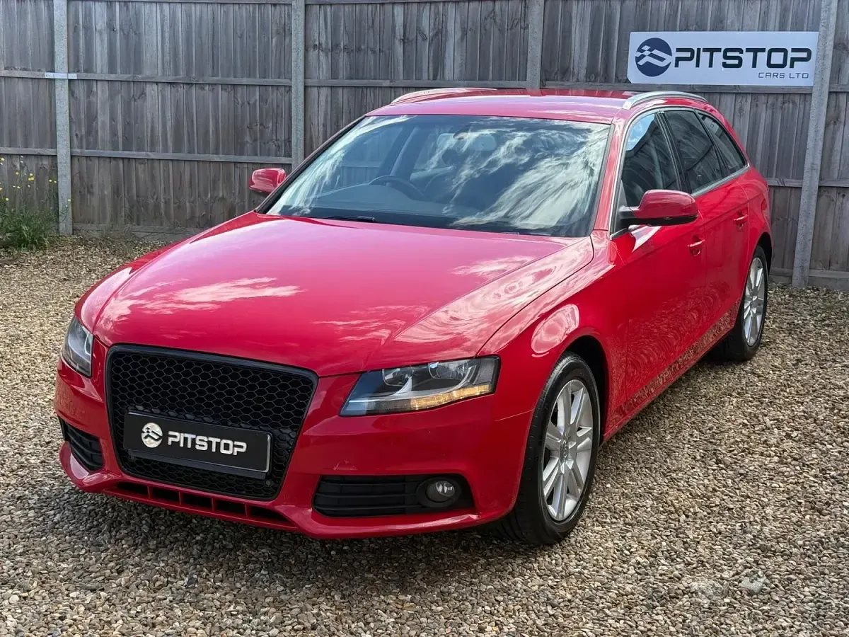 Used Audi A4 Black Edition 2011 Red Estate