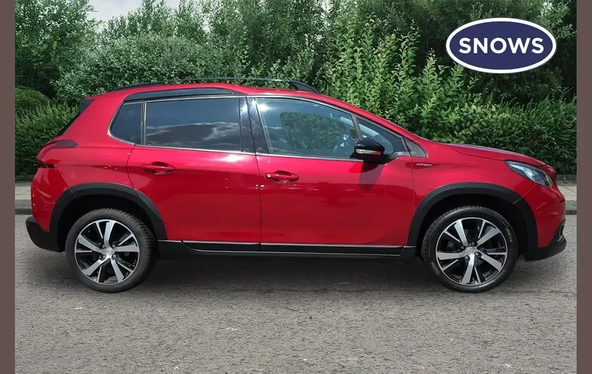 Used Peugeot 2008 GT-line 131 HP (96 kW) 2019 Ultimate red SUV