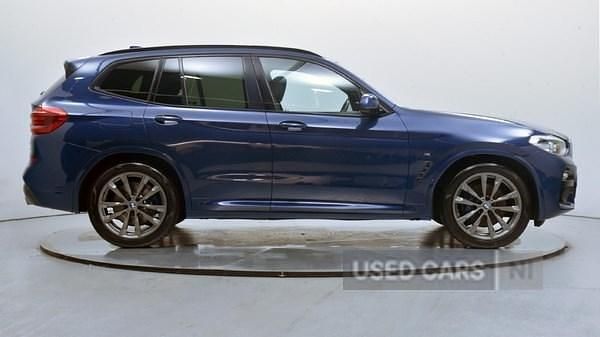 Used BMW X3 M Sport 181 HP (133 kW) 2019 Blue SUV