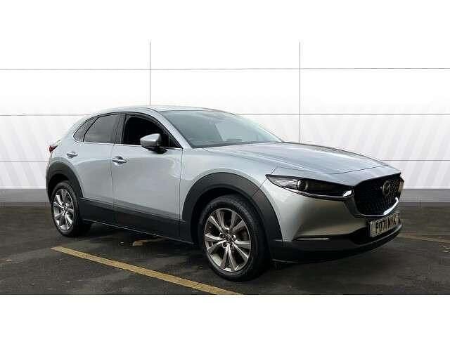 Silver Used 2021 Mazda CX-30 Inclusive SUV | £16,105 (Fair price) - Image 1/4