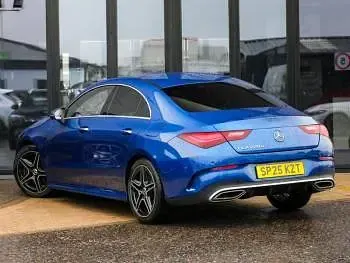Used Mercedes CLA220 Executive 190 HP (139 kW) 2025 Blue Coupe