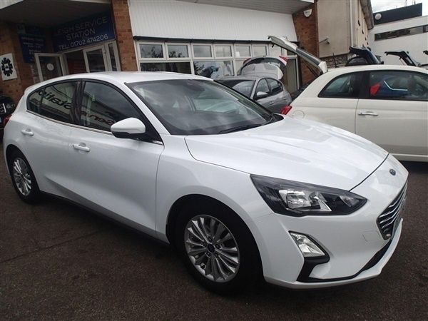 White Used 2021 Ford Focus Titanium Hatchback | £10,995 (Fair price) - Image 1/1