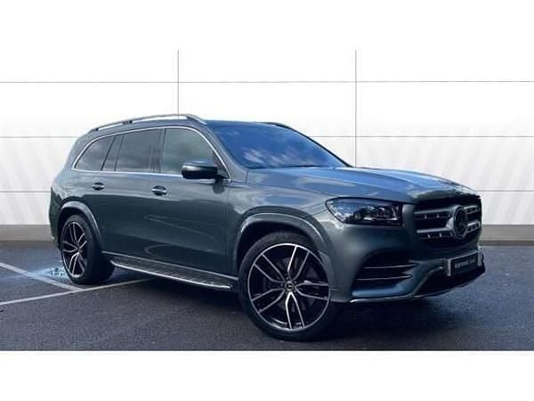 Grey Used 2021 Mercedes GLS400 AMG line SUV | £55,385 (Good price) - Image 1/4
