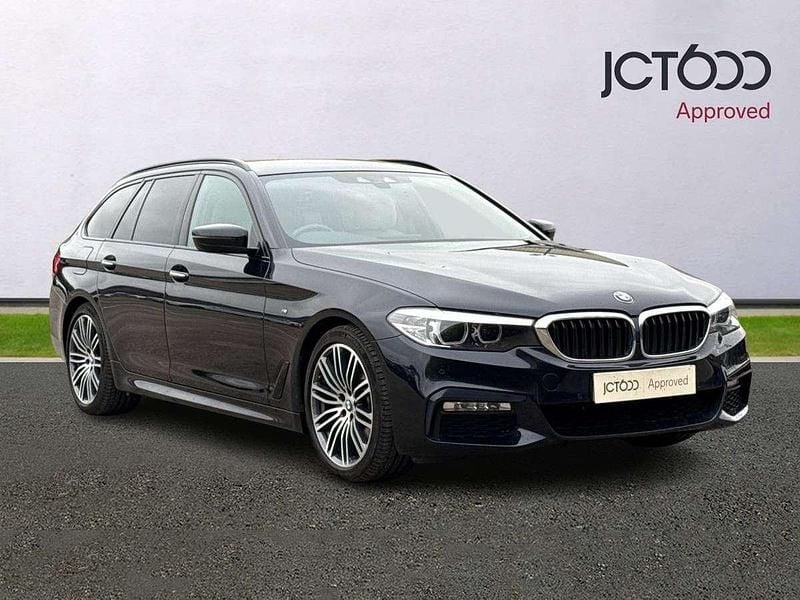 Black Used 2018 BMW 520 M Sport Estate | £17,500 (Fair price) - Image 1/4