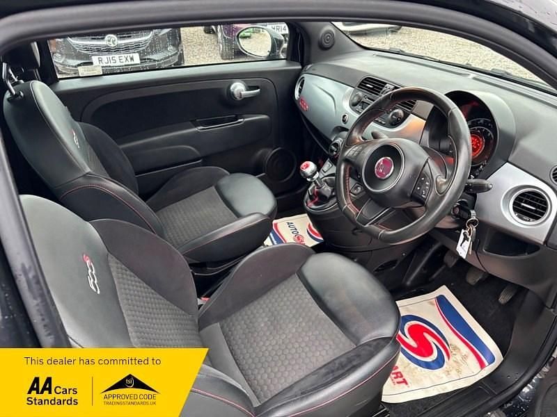 Used Fiat 500 S 69 HP (50 kW) 2013 Black Hatchback