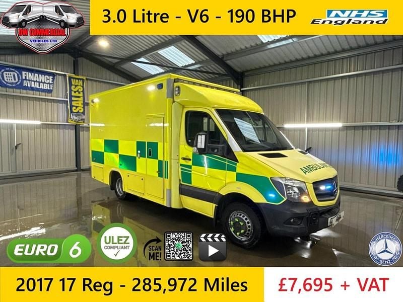 Used Mercedes Sprinter 190 HP (139 kW) 2017 Yellow