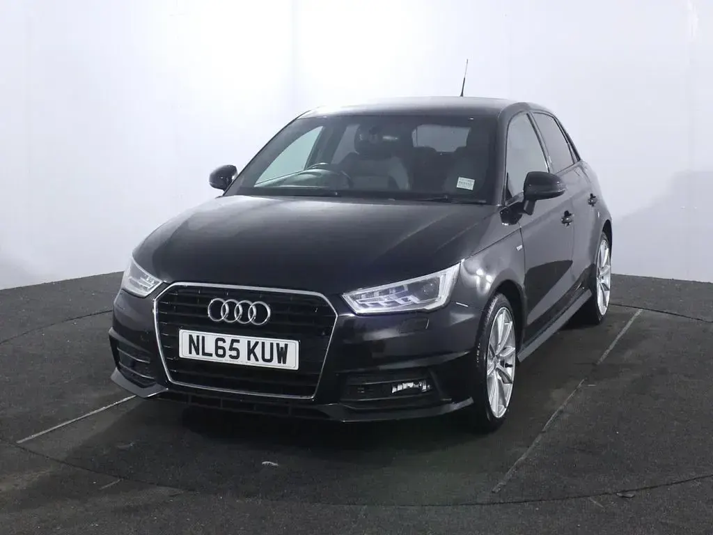 Used Audi A1 Sportback S-Line 125 HP (91 kW) 2015 Black Hatchback