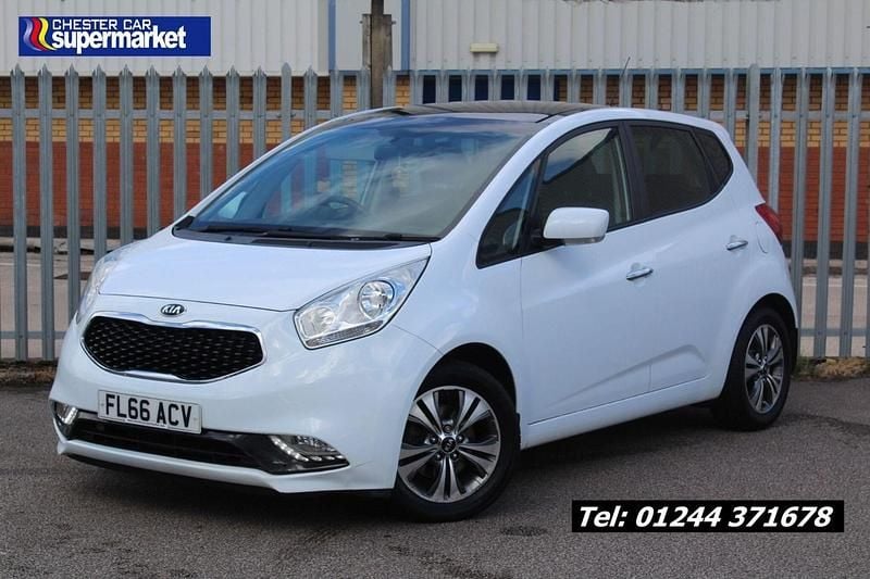 White Used 2016 Kia Venga 2 Hatchback | £8,750 (Fair price) - Image 1/4