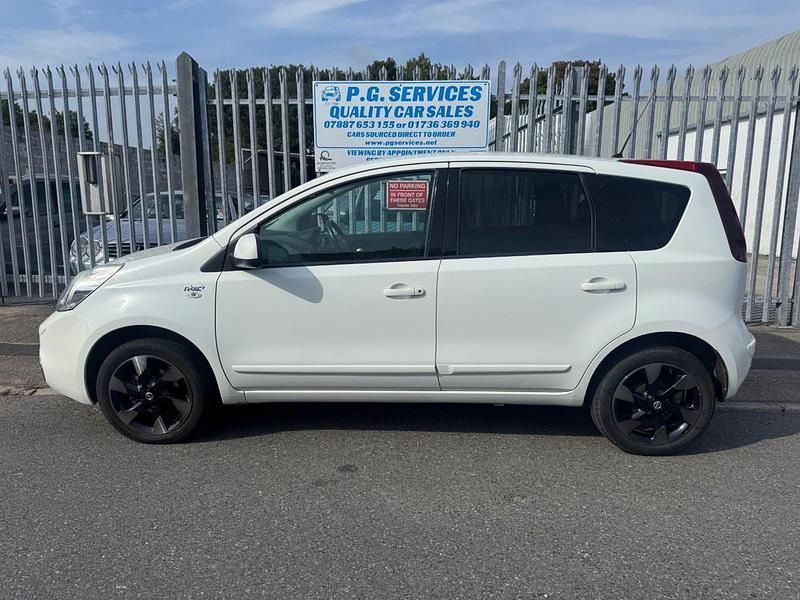 Used Nissan Note N-TEC 88 HP (64 kW) 2012 White MPV