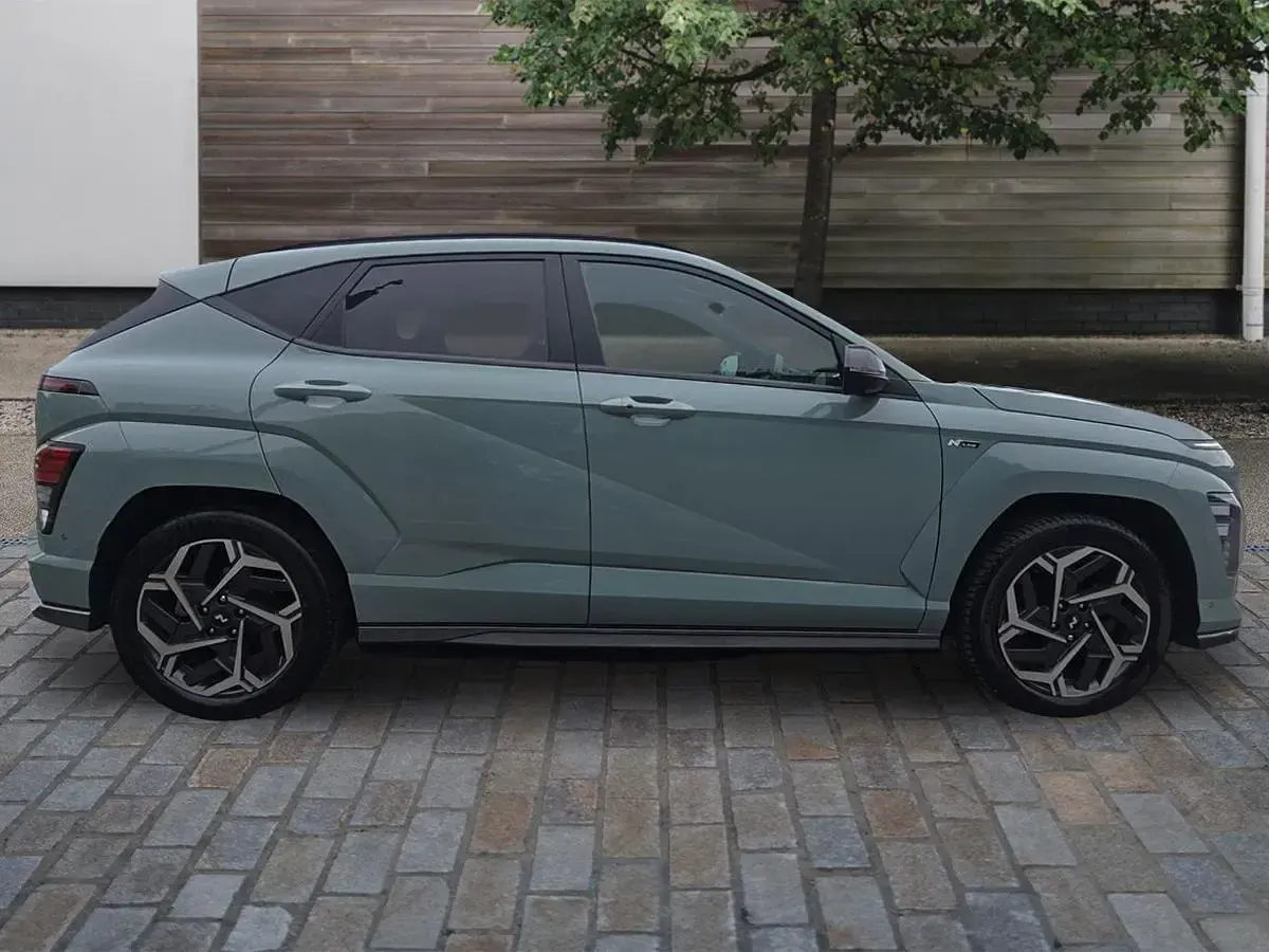 Used Hyundai Kona N Line 141 HP (103 kW) 2023 Green SUV