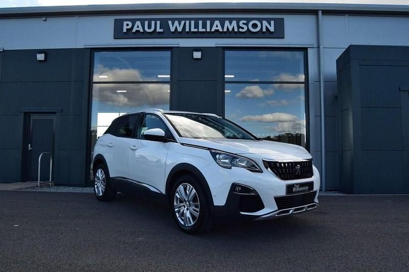 White Used 2019 Peugeot 3008 Allure SUV | £10,495 (Fair price) - Image 1/4
