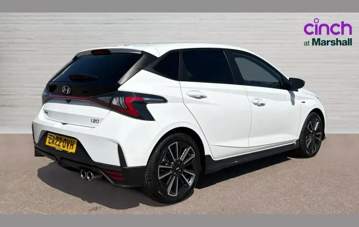Used Hyundai i20 N Line 120 HP (88 kW) 2022 White Hatchback