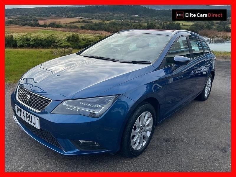 Blue Used 2014 Seat Leon SE Estate | £6,450 (Fair price) - Image 1/3