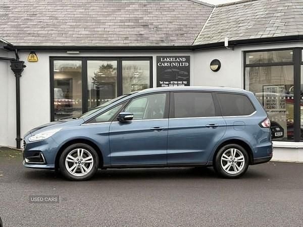 Used Ford Galaxy Titanium 150 HP (110 kW) 2021 Blue MPV