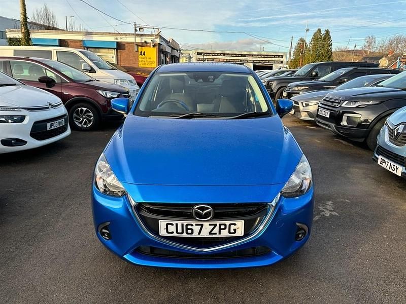 Used Mazda 2 Edition 90 HP (66 kW) 2017 Blue Hatchback