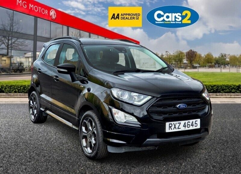Black Used 2022 Ford Ecosport ST-Line SUV | £12,490 (Fair price) - Image 1/4